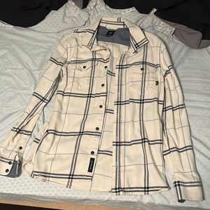 A shirt with buttons